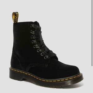 Black Velvet Dr. Martens